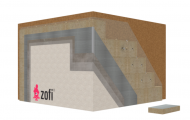 ZATEPLENÍ FASÁDY DŘEVOSTAVBY KONOPNOU IZOLACÍ CANNA PANEL
