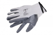 Nylonové ochranné rukavice s nitrilovou vrstvou