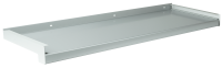 OHÝBANÝ HLINÍKOVÝ PARAPET 1,4 mm S NOSEM 25 mm | STŘÍBRNÁ RAL 9006