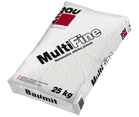 BAUMIT MultiFine | Renovační stěrka s jemným štukovým povrchem