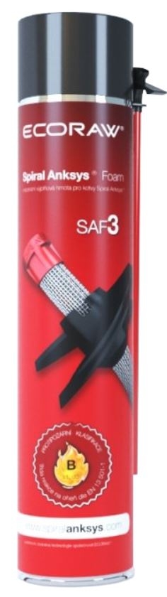 SAF3 Expanzní hmota pro kotvení MW minerální vaty 750 ml