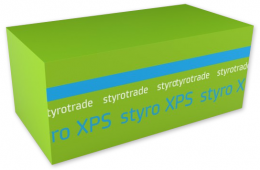 Styro XPS 300 HP - L Extrudovaný polystyren (40-120 mm) polodrážka, hladký povrch