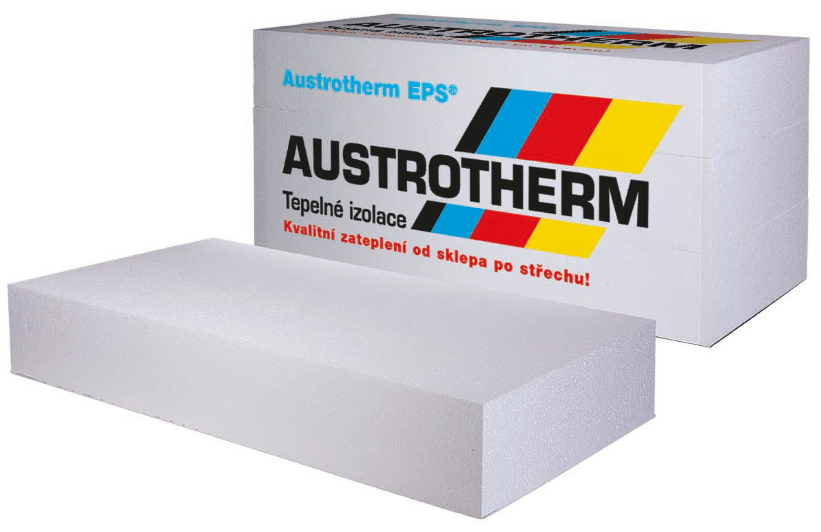 Austrotherm EPS 100 Střešní a podlahový polystyren - 50 mm, 1000 x 500 mm