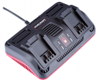 Worcraft CLC-20V-2.4D Elektrická nabíječka pro 2 baterie S20Li | 20V