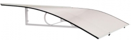 ARCO vchodová stříška nad dveře 1500 x 900 mm - Čirá