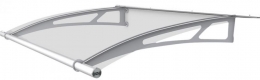 LIGHTLINE L vchodová stříška nad dveře 1500 x 950 x 160 mm - Čirá