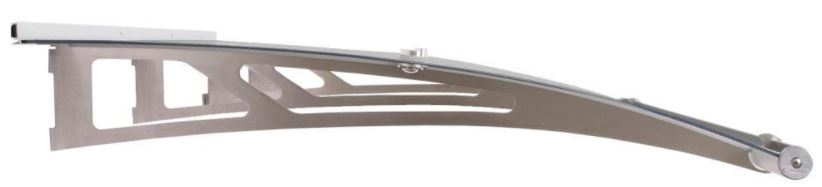 LIGHTLINE L vchodová stříška nad dveře 2700 x 950 x 160 mm - Čirá