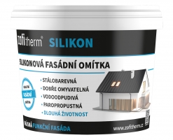 ZOFITHERM SILIKON Silikonová fasádní omítka, Hlazená