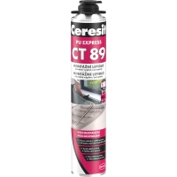 CERESIT CT 89 Express Parapet, Montážní PU pěna na lepení parapetů Pistolová | 750 ml