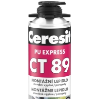 CERESIT CT 89 Express Parapet, Montážní PU pěna na lepení parapetů