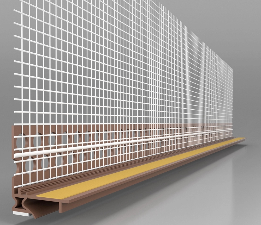 LIKOV LS2-ADAPT COLOR RAL 8024 – hnědá okenní lišta ETICS