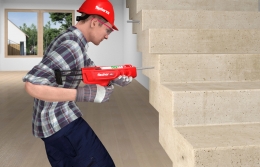 FISCHER FIS DM S Pro – ergonomická ruční vytlačovací pistole pro chemické malty