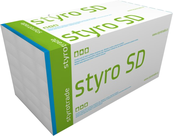 Styrotrade styro SD 150 | Soklový polystyren (20-30 mm)