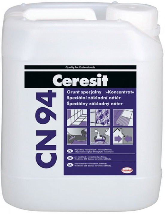 CERESIT CN 94 | Hloubkový penetrační nátěr na podklady