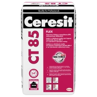 CERESIT CT 85 FLEX Flexibilní lepící a stěrkový tmel na polystyren 25 kg