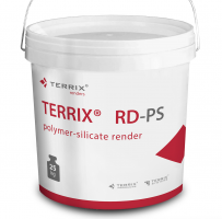 NEW THERM systém - TERRIX RD-PS, Polymer silikátová omítka | Točená ZRNO 1,5 mm | 25 kg