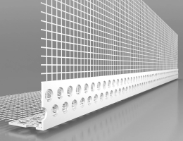 LIKOV LK-VT Koutový profil s vnitřní tkaninou 100 x 100 mm | 2,5 m 