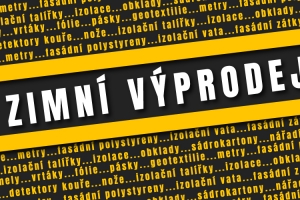 ZIMNÍ VÝPRODEJ SKLADU!!!